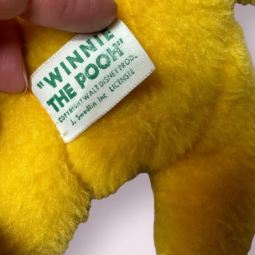 Vintage Disney Winnie The Pooh Plush Stuffed Animal Toy 11” Tall - Picture 10 of 10